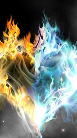 Ice And Fire Android Wallpaper Image 2