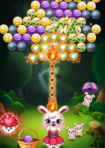 Bunny Bubble Shooter Pop: Magic Match 3 Island Android Game Image 1