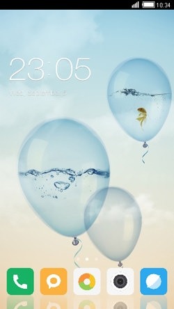 Balloons CLauncher Android Theme Image 1