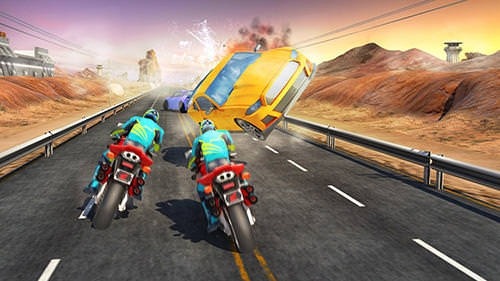 Highway Redemption: Road Race Android Game Image 1