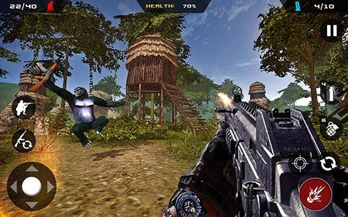 Apes Hunter: Jungle Survival Android Game Image 1