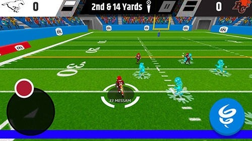 CFL Football Frenzy Android Game Image 1