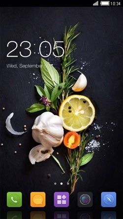 Spices CLauncher Android Theme Image 1