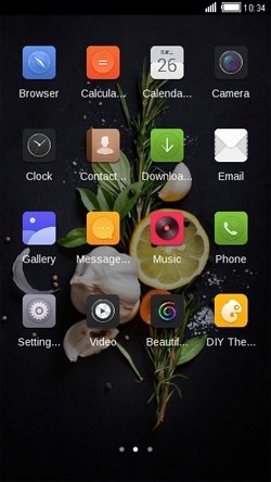 Spices CLauncher Android Theme Image 2