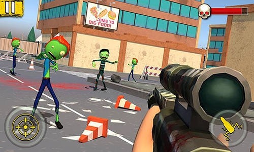 Halloween Sniper: Scary Zombies Android Game Image 1