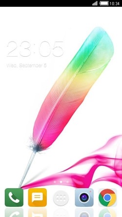 Quill CLauncher Android Theme Image 1