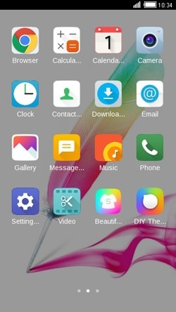 Quill CLauncher Android Theme Image 2