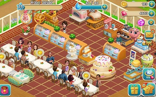 Cooking Country: Design Cafe Android Game Image 1