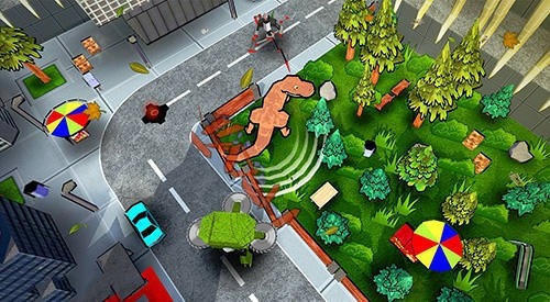 Dino Escape: City Destroyer Android Game Image 1