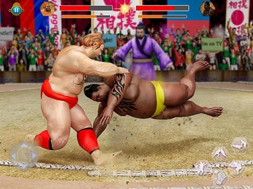 Sumo Stars Wrestling 2018: World Sumotori Fighting Android Game Image 2