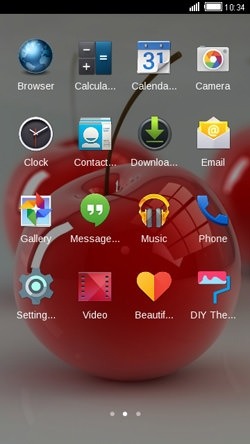 Cherry CLauncher Android Theme Image 2