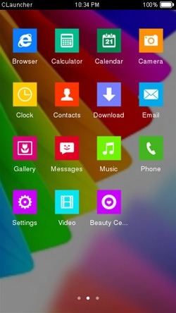 Colorful Squares CLauncher Android Theme Image 2
