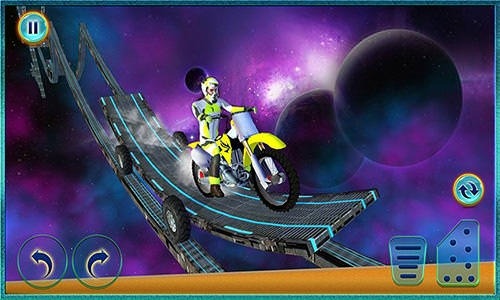 Impossible Tracks: Crazy Biker 2018 Android Game Image 1