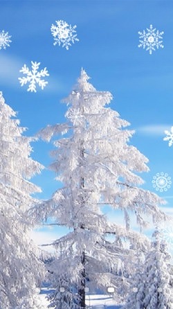 Snowfall Android Wallpaper Image 2