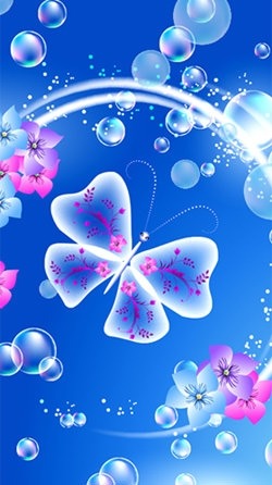 Butterflies Android Wallpaper Image 1