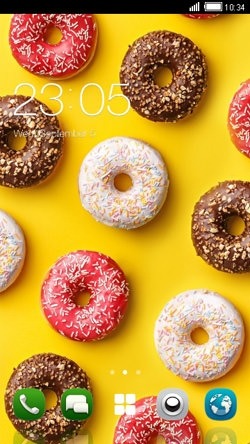 Donuts CLauncher Android Theme Image 1