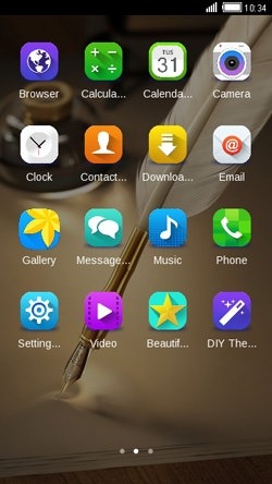 Quill CLauncher Android Theme Image 2