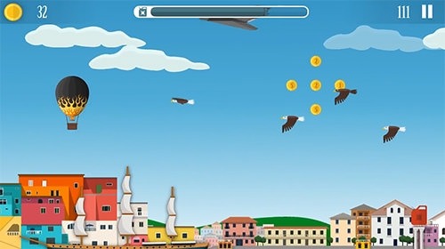Crazy Air Travel Android Game Image 1