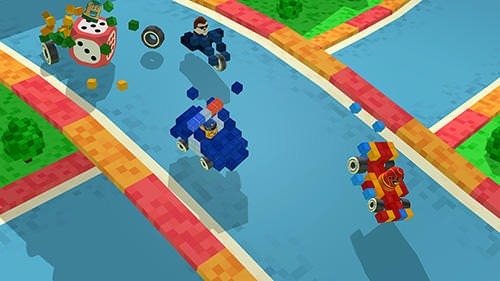 Blocky Racing Android Game Image 1