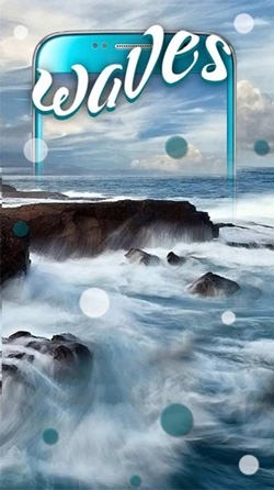 Ocean Waves Android Wallpaper Image 2