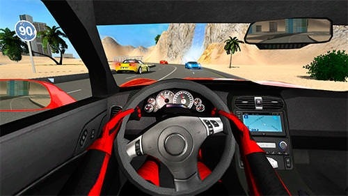 Sport Car Corvette Android Game Image 1