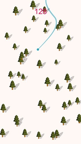 Chilly Snow Ski Android Game Image 1