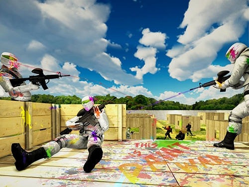 Paintball Shooting Arena: Real Battle Field Combat Android Game Image 2