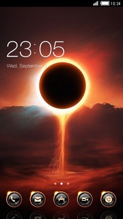 Eclipse CLauncher Android Theme Image 1