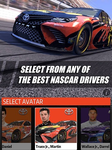 NASCAR Rush Android Game Image 1