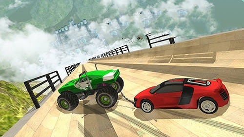 Double Impossible Mega Ramp 3D Android Game Image 2