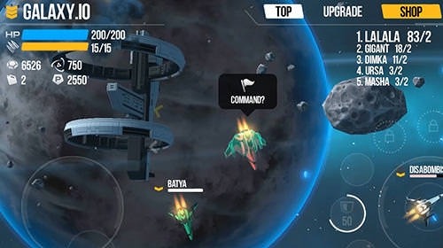 Galaxy.io: Space Arena Android Game Image 1