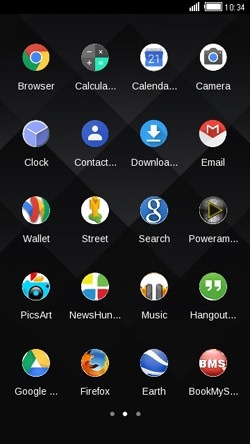 Blackberry Keyone CLauncher Android Theme Image 2