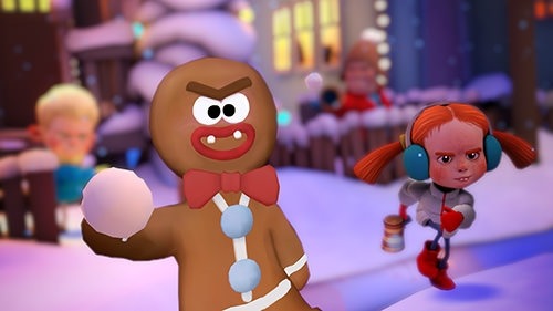 Merry Snowballs Android Game Image 1