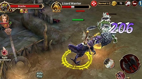 Wrath Of Dragon Android Game Image 2