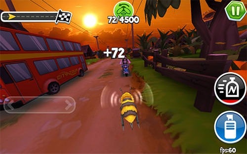 Arcade Bugs Fly Android Game Image 1