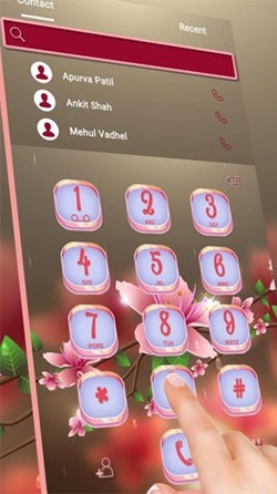 Transparent Sakura Android Wallpaper Image 2