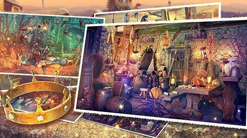 Hidden Objects Haunted Thrones: Find Objects Game Android Game Image 1