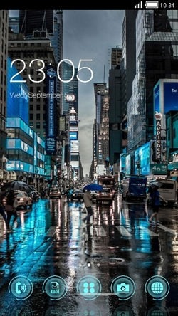 City CLauncher Android Theme Image 1