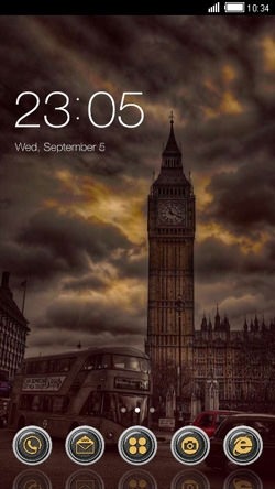 London City CLauncher Android Theme Image 1
