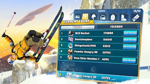 Red Bull Free Skiing Android Game Image 1