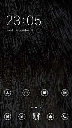 Cat Fur CLauncher Android Theme Image 1
