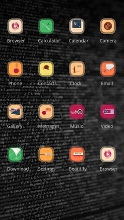 Coding Screen CLauncher Android Theme Image 2