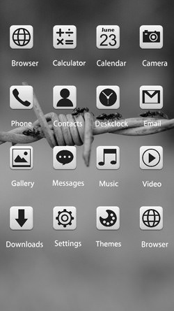 Wire CLauncher Android Theme Image 2