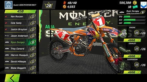 Monster Energy Supercross Game Android Game Image 1