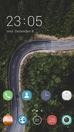 Road CLauncher Android Theme Image 1