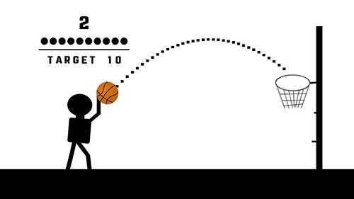 Basketball Black Android Game Image 1