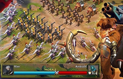 Dino War Android Game Image 1