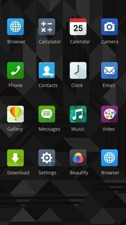 Dark CLauncher Android Theme Image 2