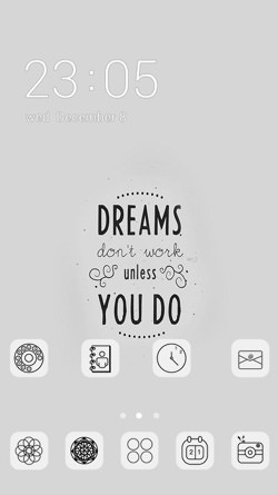 Quote CLauncher Android Theme Image 1