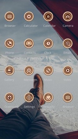 Boss CLauncher Android Theme Image 2